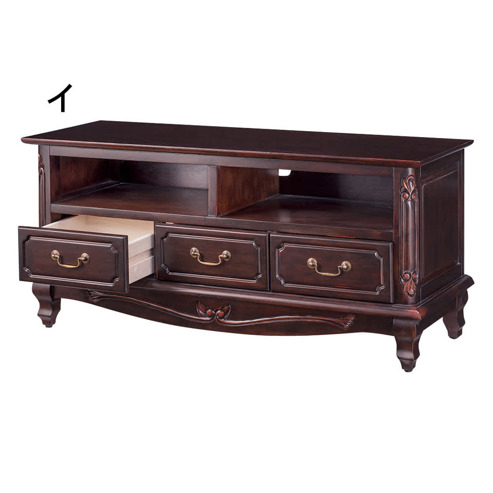 定価40万円！！！ アンティークローボード テレビ台 幅113高さ51cm 【アンティーク調クラシックシリーズ