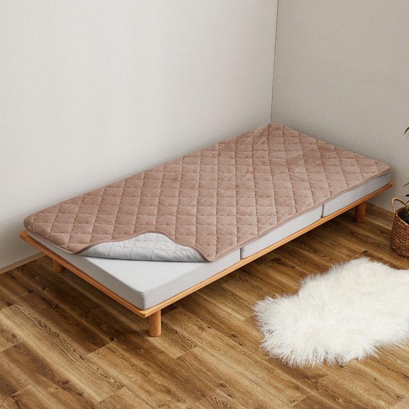 【セミダブル】ピターら専用 敷きパッド メレンゲタッチ ピタっと密着【PITARA】 [3]