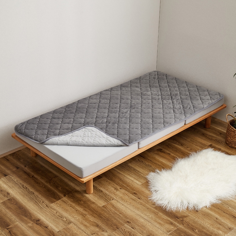 【セミダブル】ピターら専用 敷きパッド メレンゲタッチ ピタっと密着【PITARA】 [5]