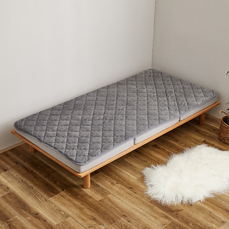 【シングル】ピターら専用 敷きパッド メレンゲタッチ ピタっと密着【PITARA】 [4]