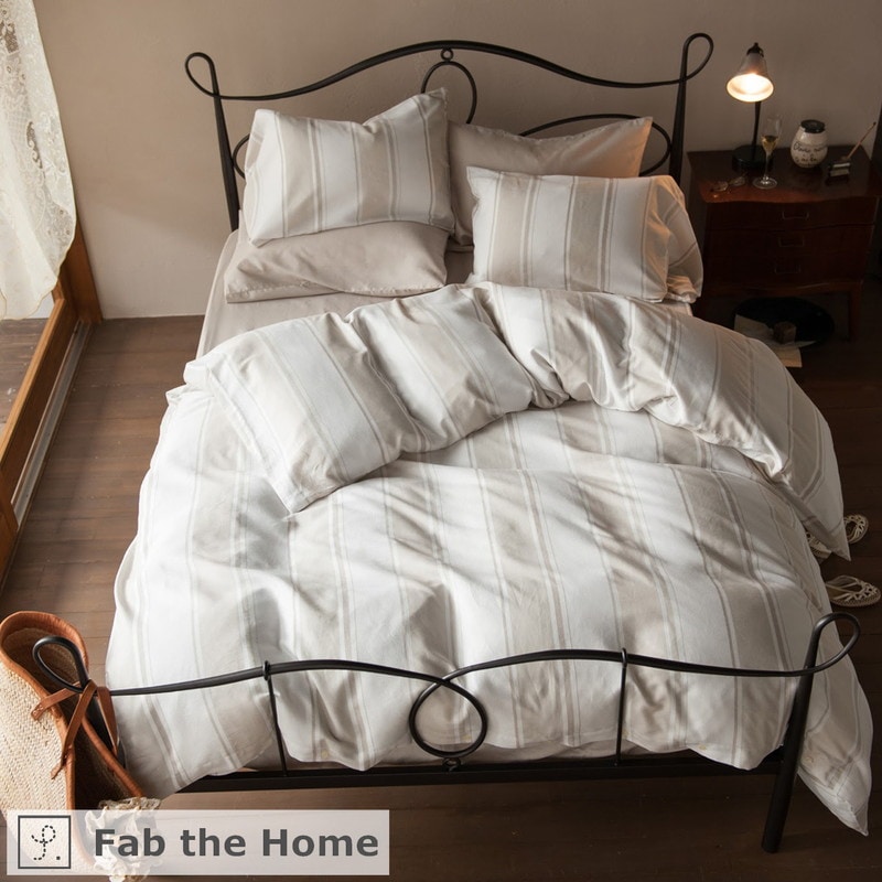 Fab the Home ファブザホーム 枕カバー/シックストライプ【Chic stripe】 [3]