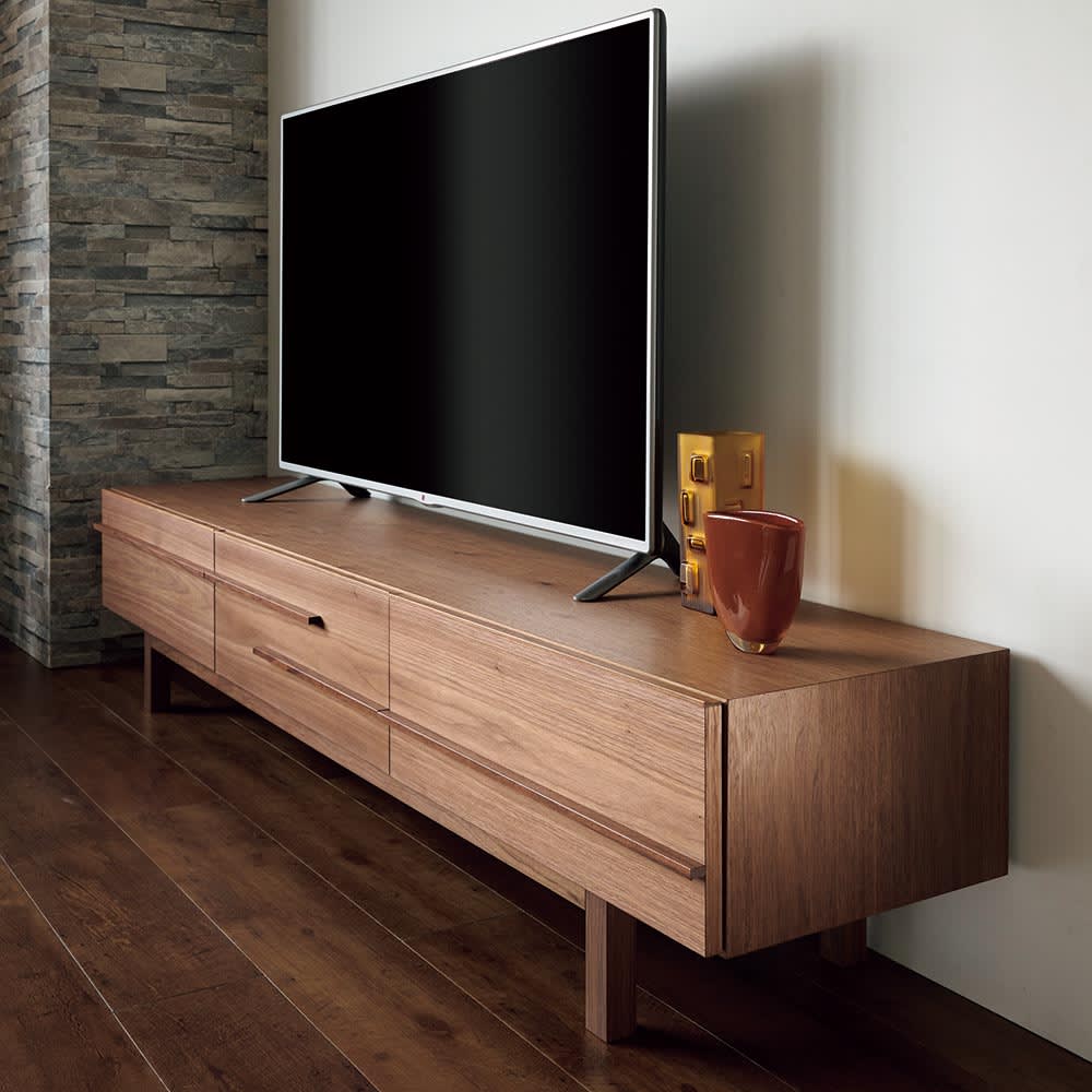 テレビ台 幅160高さ42cm 【Allineato/アリニートデスク収納シリーズ】