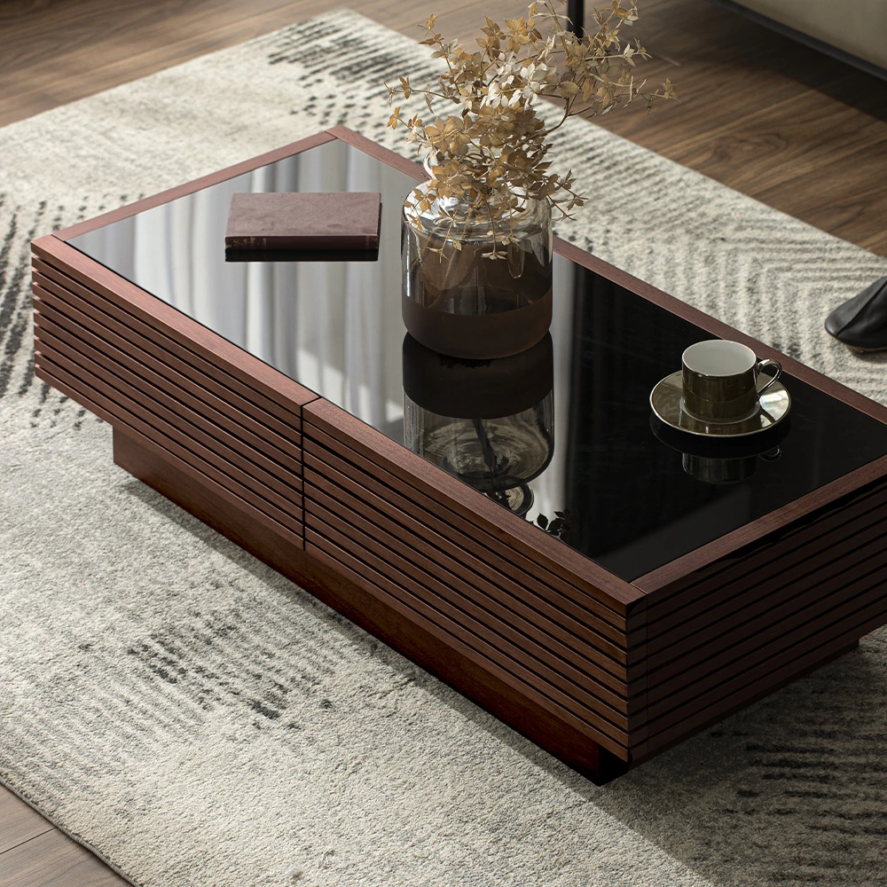 収納付きセンターテーブル HBC-002 LUSSY [4]