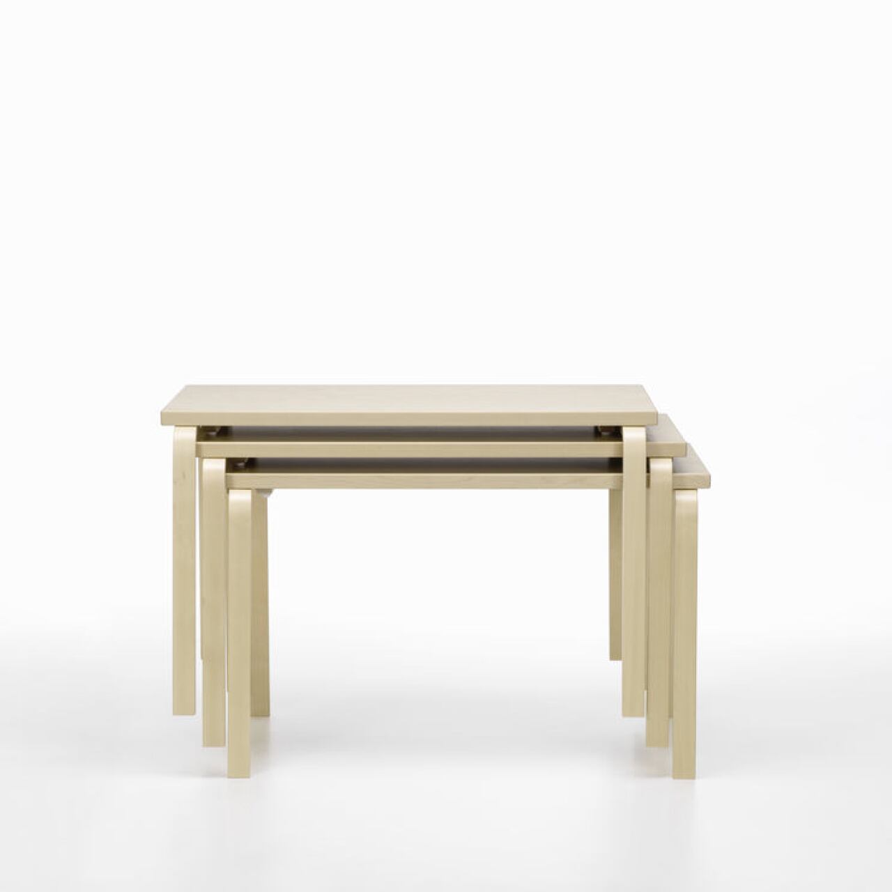 テーブル 80A / ホワイト ラミネート / W120xD60cm / 1～2人掛けテーブル / アアルト テーブル / L - レッグ / アルヴァ・アアルト / Table 80A / Artek（アルテック）/ デスク / 正規販売店 [2]