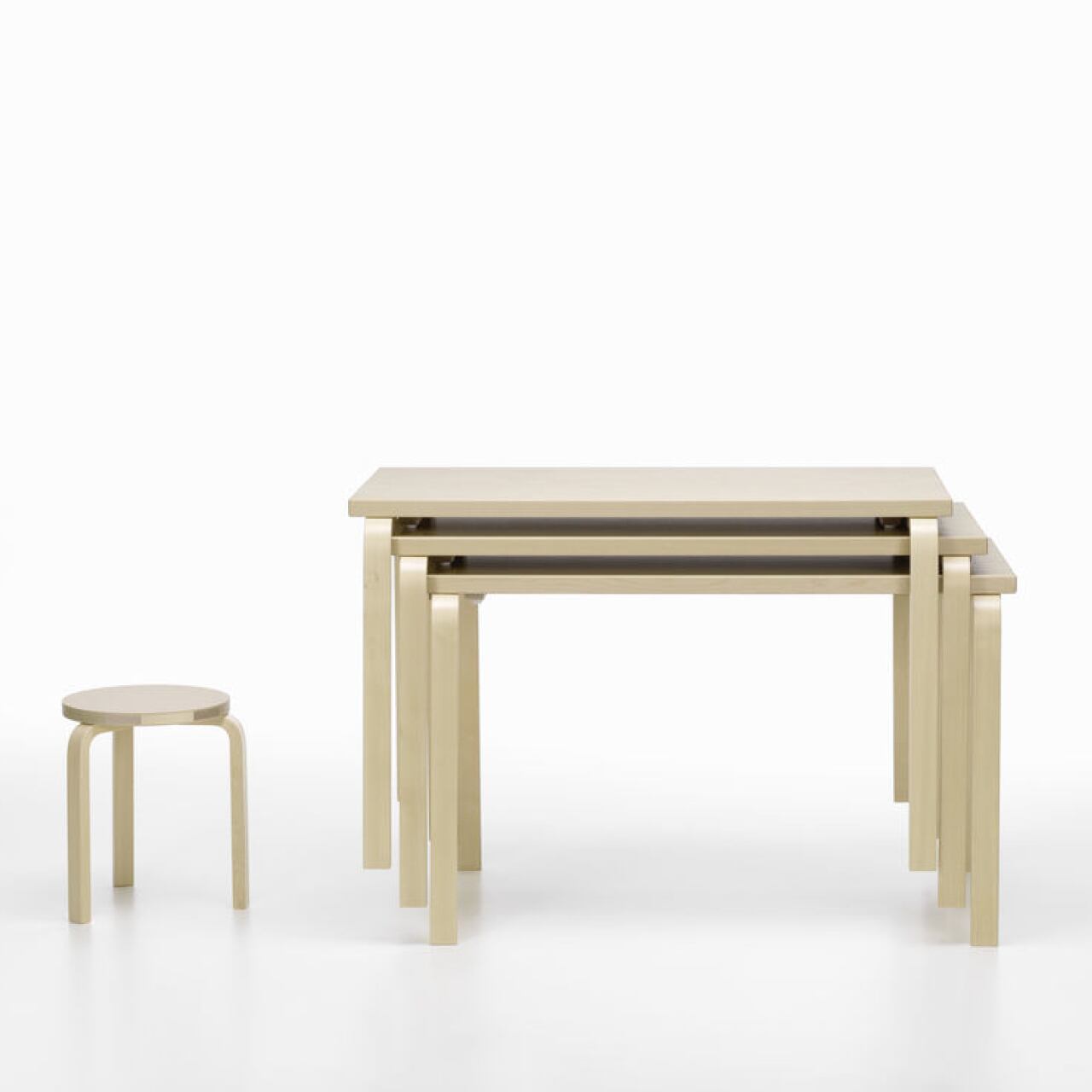 テーブル 80A / ブラック リノリウム / W120xD60cm / 1～2人掛けテーブル / アアルト テーブル / L - レッグ / アルヴァ・アアルト / Table 80A / Artek（アルテック）/ デスク / 正規販売店 [3]