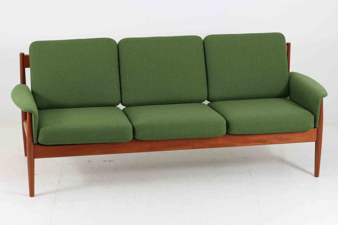 Grete Jalk(グレーテ・ヤルク)　トリプルソファ/3人掛け　チーク材　デンマーク製　北欧家具ビンテージ [2]