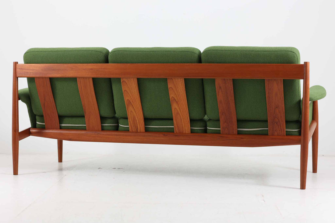 Grete Jalk(グレーテ・ヤルク)　トリプルソファ/3人掛け　チーク材　デンマーク製　北欧家具ビンテージ [3]