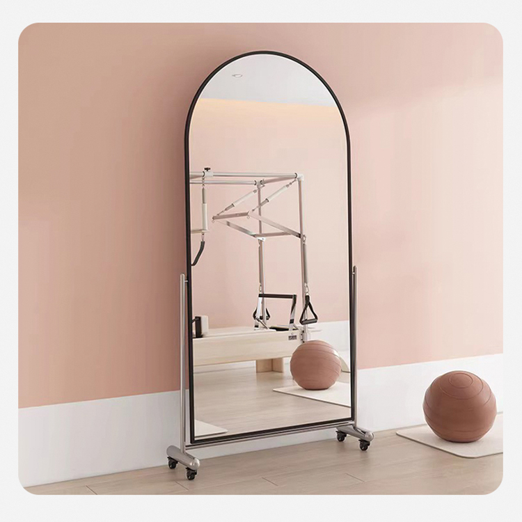 スタンドミラー 全身鏡 姿見鏡 キャスター付き mr-203 [4]