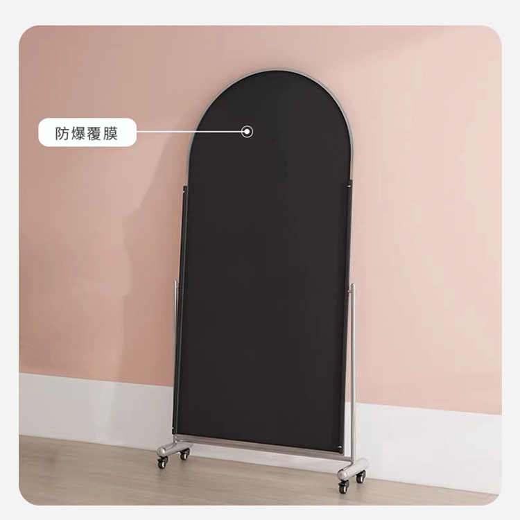 スタンドミラー 全身鏡 姿見鏡 キャスター付き mr-203 [5]