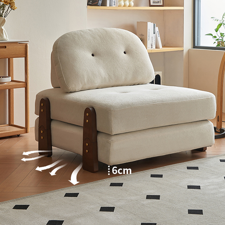 ソファベッド コンパクト 折りたたみ フロアソファ ローソファ おしゃれ fms-1845 [3]