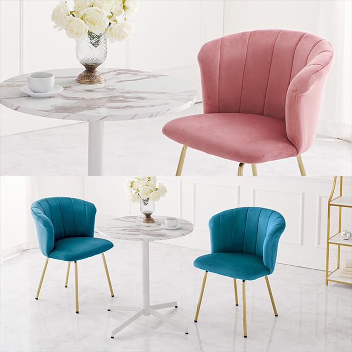 【送料無料】幅65 ダイニングセット 3点 おしゃれ おすすめ 安い 丸テーブル カフェ 円形 丸型 チェア 1人 2人用 食卓 デスク 机 作業 PC コーヒー 店舗 椅子 一人暮らし 小さめ 省スペース リビング サロン 光沢 高級感 ディープピンク [4]