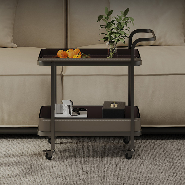 サイドワゴンサイドテーブル リビング 幅40 キャスター付き テーブル hmx-5100 [2]