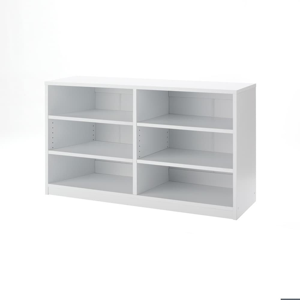 隠しキャスター付きオープンラック 幅120cm奥行40cm高さ70cm [2]