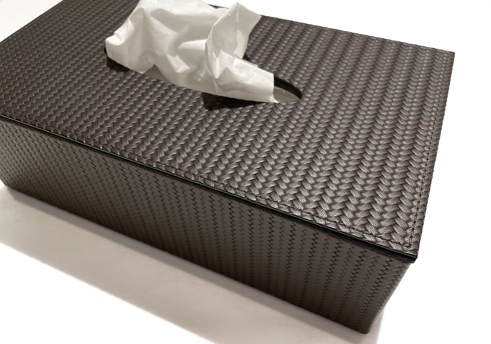 IXC by Pinetti  (イクスシーバイ ピネッティ) - レクトティッシュカバー ダークブラウン [3]