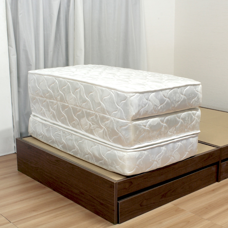 折りたたみ三つ折りポケットコイルマットレス/スタンダード [3]