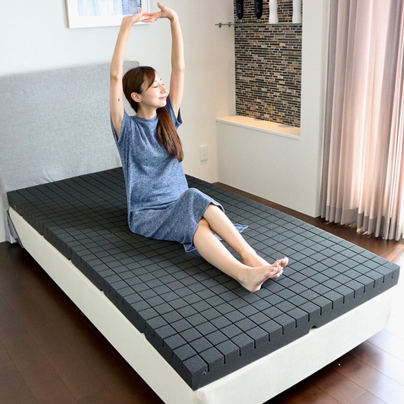 【ダブル】洗えるウレタンマットレス アラエルーノ 洗濯用カバー付き [2]