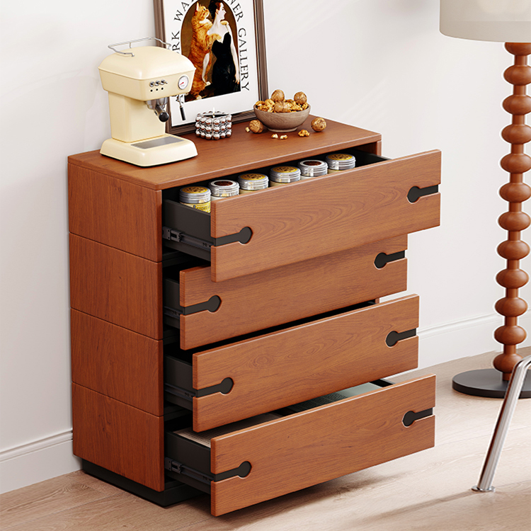 キャビネット 幅80cm 大容量収納  収納棚 チェスト おしゃれ hmr-4783 [3]