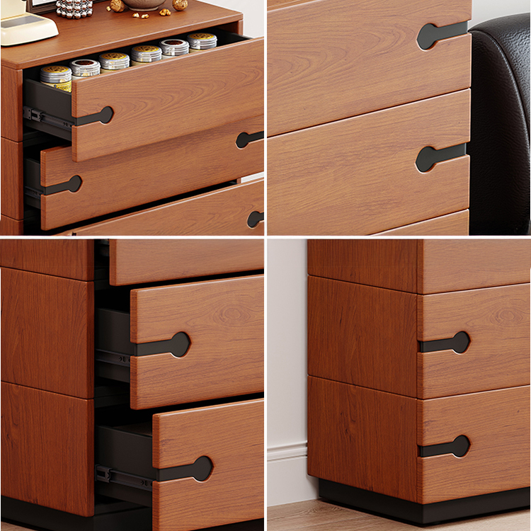 キャビネット 幅80cm 大容量収納  収納棚 チェスト おしゃれ hmr-4783 [4]