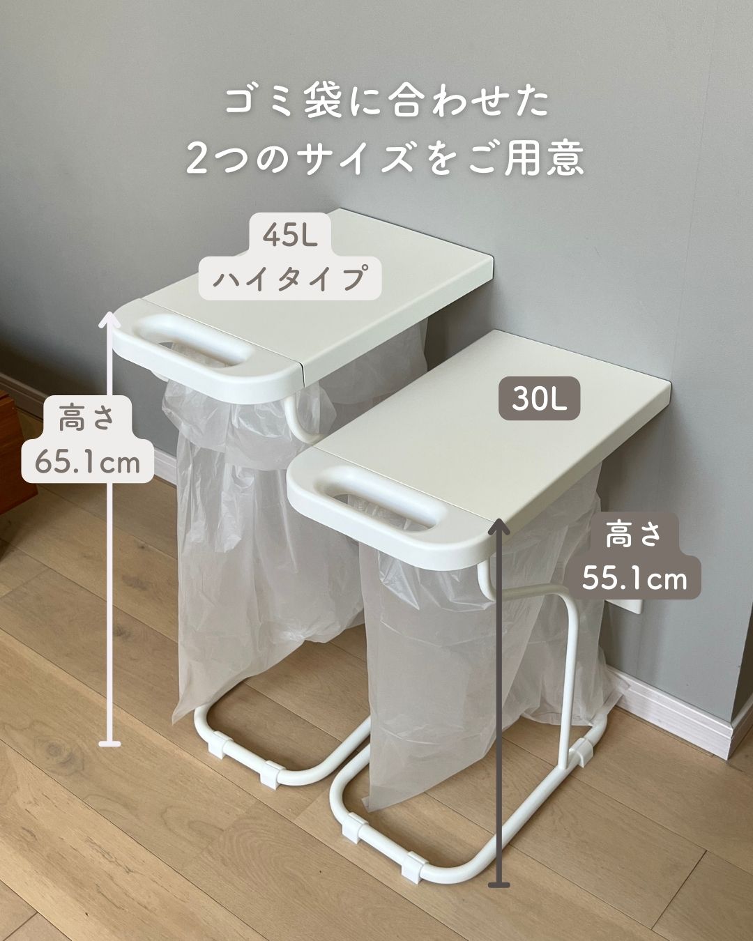 【10％オフクーポン対象】ゴミ箱 ふた付き 分別 ハイタイプ ゴミ袋ホルダー 30L/45L リサイクルスタンド フィレッテ fillete ※単品販売です
										
											【会員登録でクーポンGET】 [2]