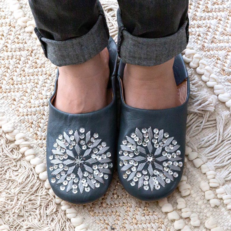 スリッパ エスニック 母の日 来客用 授業参観 携帯用 [5]