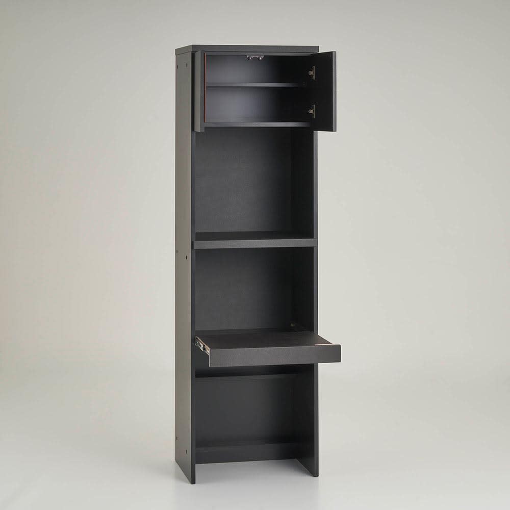 Nocas/ノクアス ガラス扉のモダンなボード レンジボード 幅60cm [4]