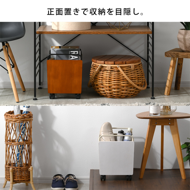 キャスター付き カートバスケット マイル [4]