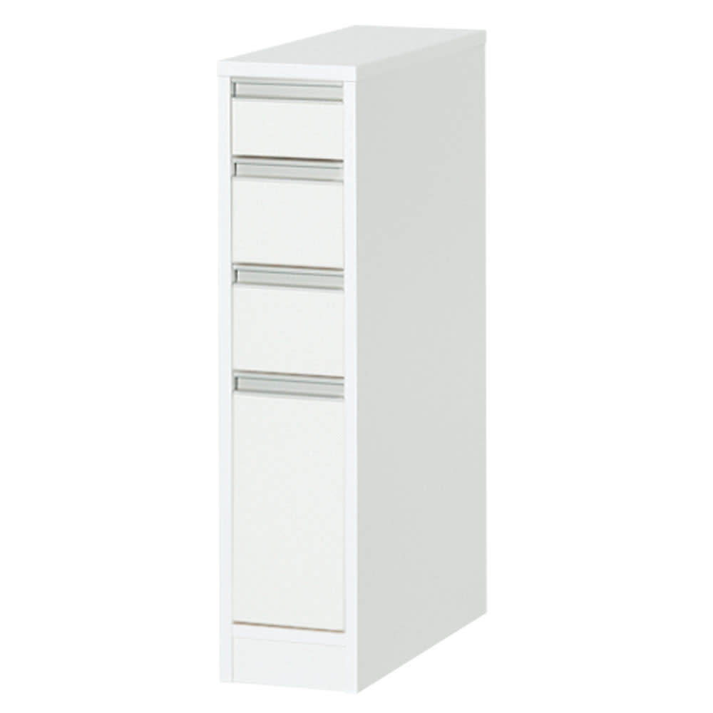 ［幅20奥行55高さ85cm］水ハネに強いキッチン隙間収納庫 日本製 ロータイプ