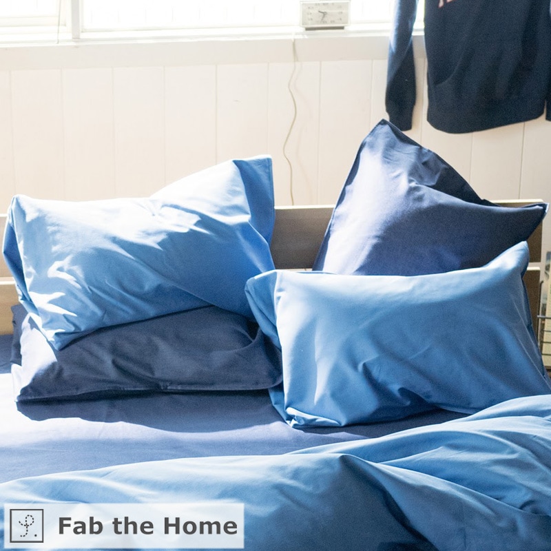 【枕カバーL】Fab the Home ファブザホーム ピローケース/ライトデニム【LIGHT DENIM】 [4]
