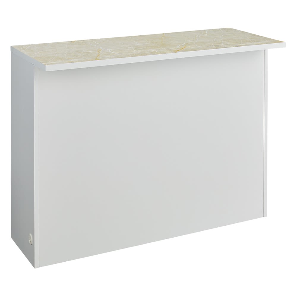 置くだけでカフェ風に！間仕切りアイランドカウンター 幅120cm [3]