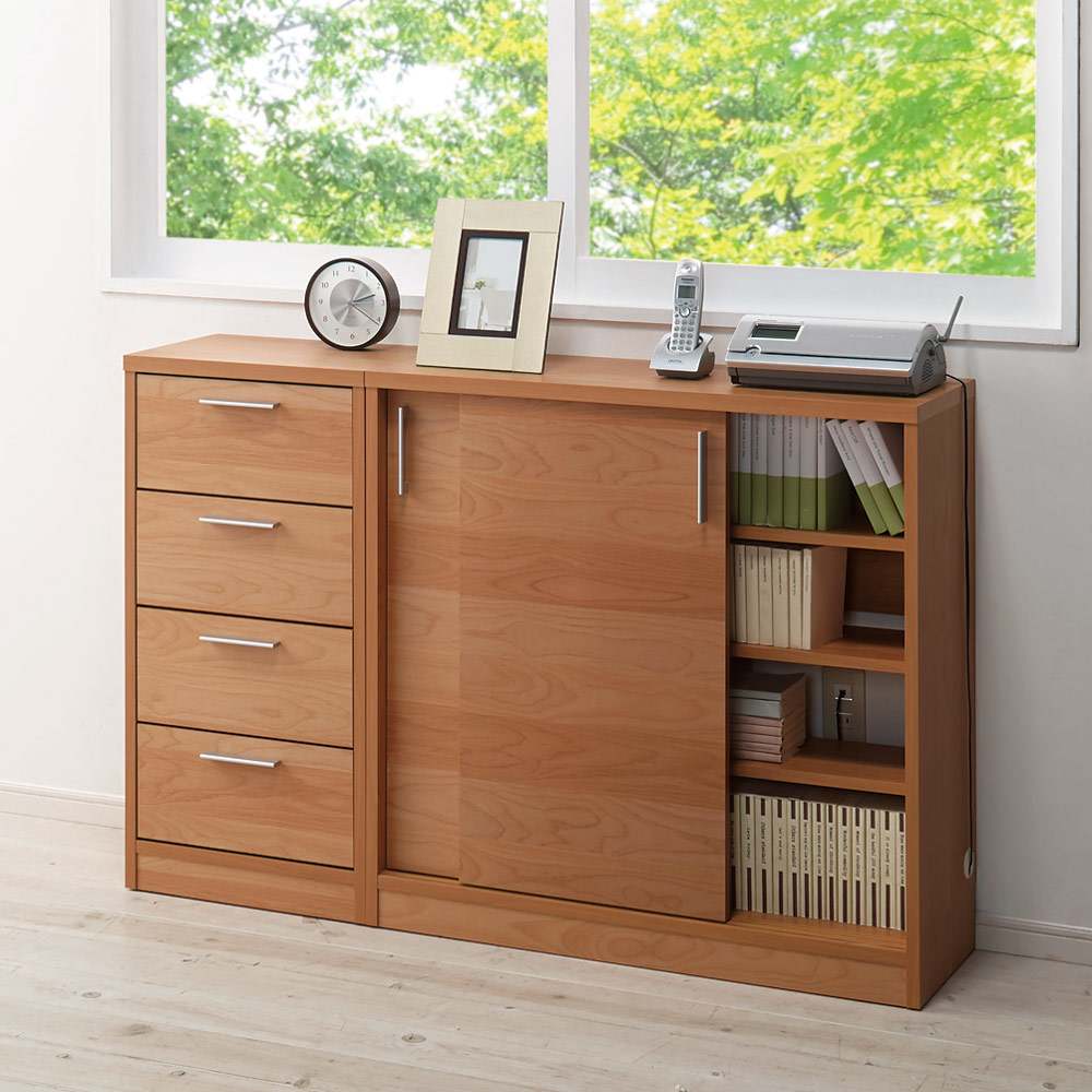 アルダーカウンター下収納庫（奥行29.5cm） 引き出し幅44.5高さ70cm