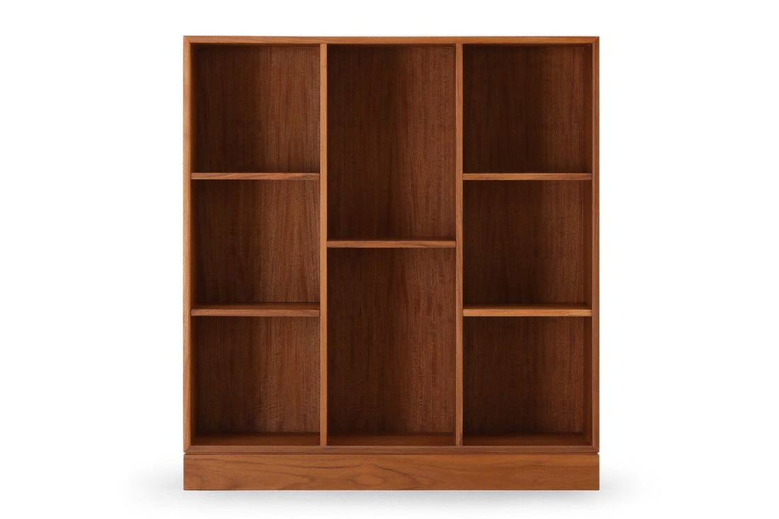 チーク無垢材 スモールブックシェルフ 3x3 専用脚 [3]