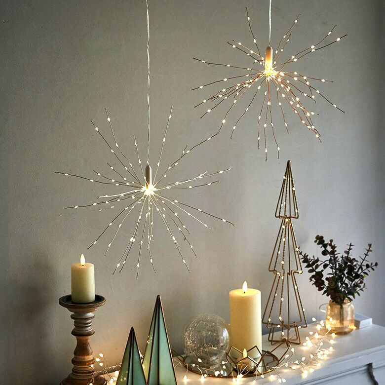 ストリングライト イベント クリスマスツリー 飾り 装飾 乾電池 イルミ デコレーション 店舗 カフェ 屋内 室内 照明 ハロウィンパーティー バースデーパーティー ギフト プレゼント [2]