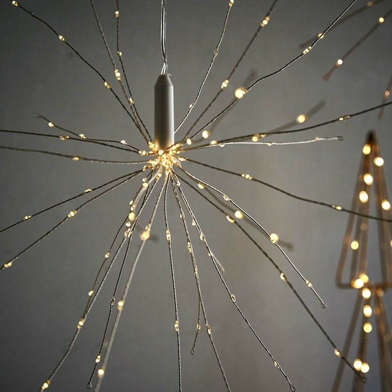 ストリングライト イベント クリスマスツリー 飾り 装飾 乾電池 イルミ デコレーション 店舗 カフェ 屋内 室内 照明 ハロウィンパーティー バースデーパーティー ギフト プレゼント [3]