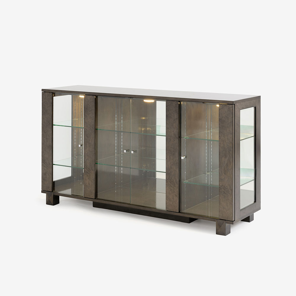 サイドボード「スプレンダー3 160A」幅160cm メープル材 スレート色【受注生産品】【セール対象品のため5%OFF】 [4]