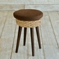 Water Hyacinth Round Stool(ウォーターヒヤシンス ラウンドスツール【LHC-07】) / MITRA [3]