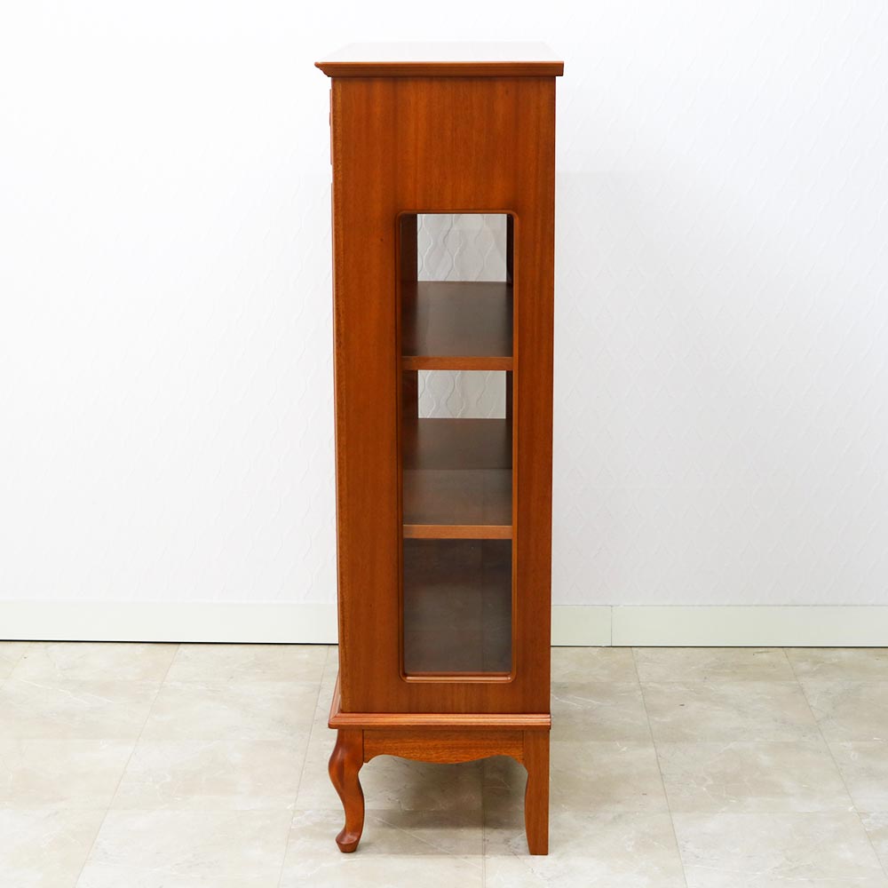 キャビネット「ブライトン」幅85cm マホガニー材 [3]