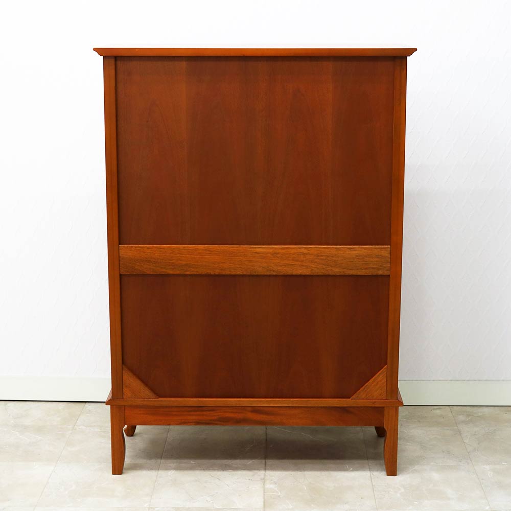 キャビネット「ブライトン」幅85cm マホガニー材 [4]