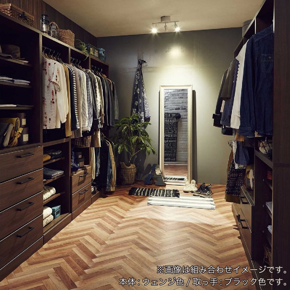 オープンマルチ　ナット　６０　ナチュラル／取手シルバー [4]