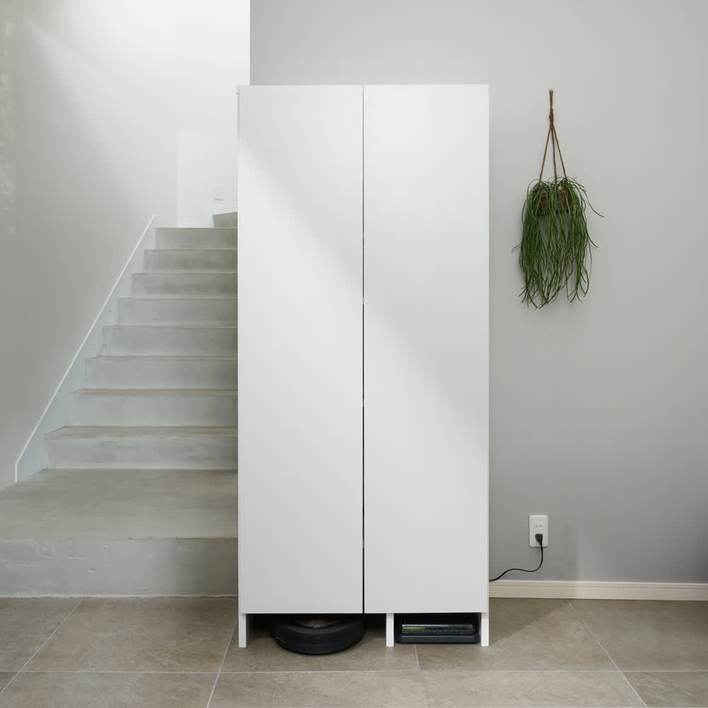 生活用品をひとまとめ！大容量パントリー収納 幅80cmタイプ