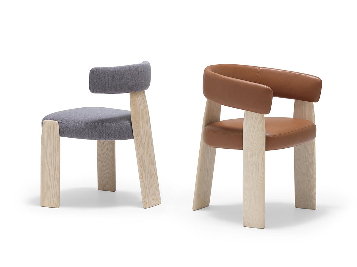 Oru Chair
Upholstered Seat and Back / オル チェア SI2270 張背座 [4]