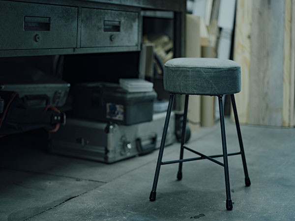 CANVAS STOOL low / キャンバス スツール ロー [4]