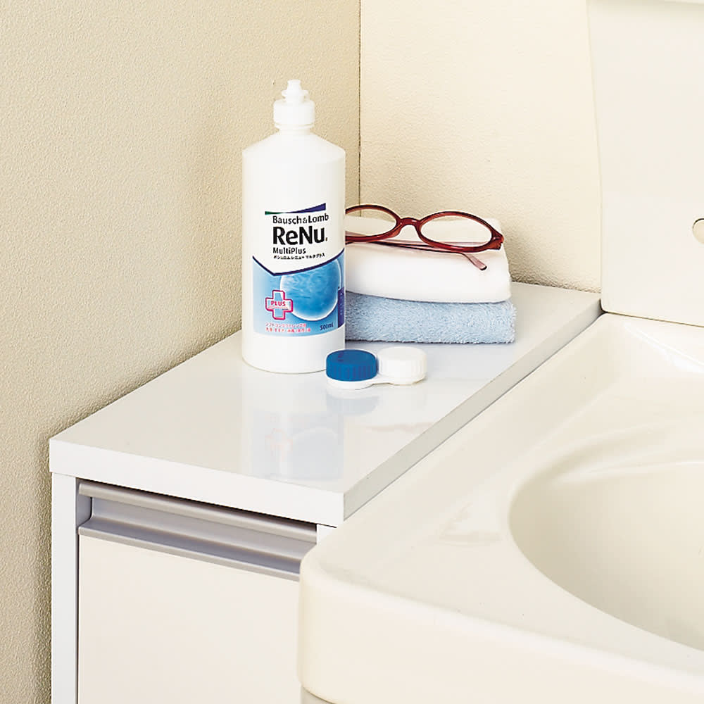 天板が使える すき間収納庫 ロータイプ・幅15cm [3]