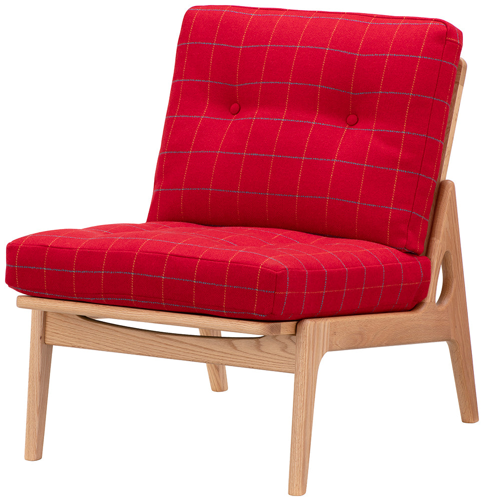 マルニ60 maruni60 オークフレーム 肘無し アームレスチェア 1シーター 1人掛け シングル ソファ M-02 布地 [3]