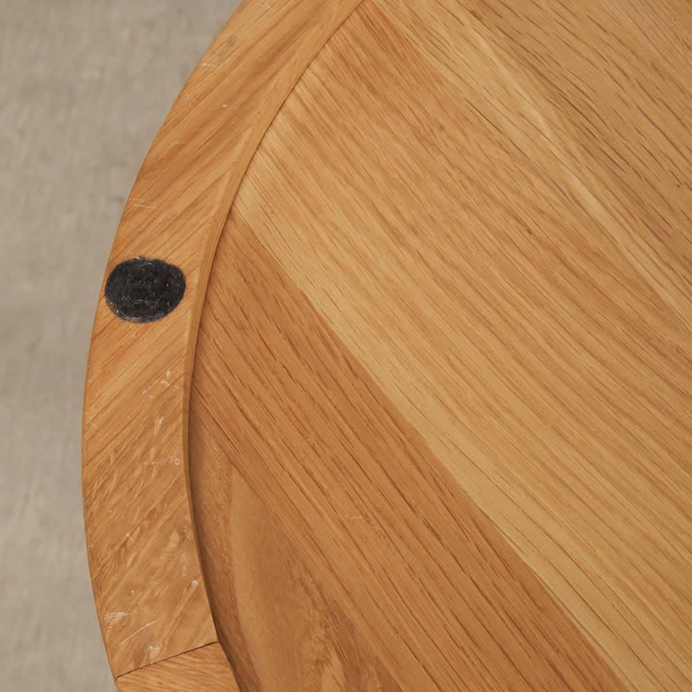 オークとラタンのバスケット L [5]