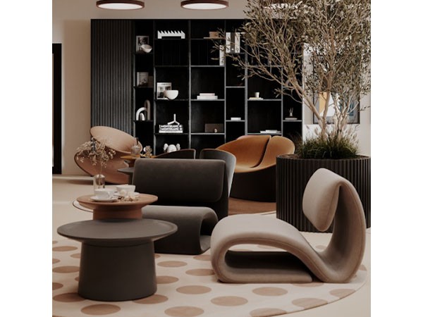 DUBNA lounge chair / ドゥブナ ラウンジチェア