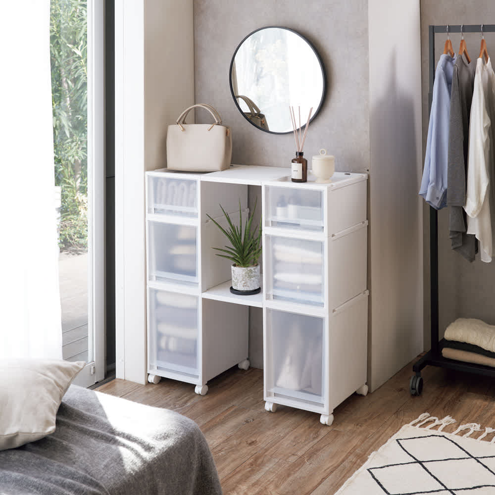 Fits フィッツケースFC40収納ケース奥行40cm 2個組（幅30cm高さ20cmタイプ）