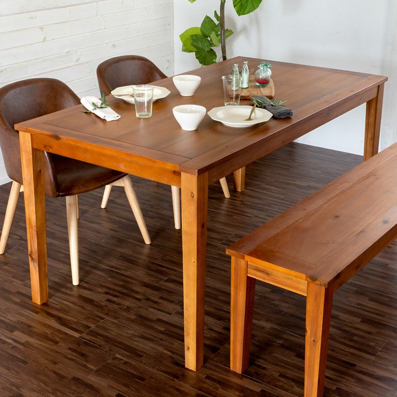 机 無垢 カントリー ダイニング ゆったりめ [4]