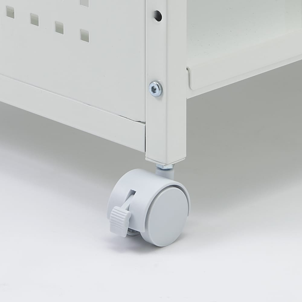 片付けラクラク！頑丈押し入れ収納ワゴン 幅35cm奥行75cm高さ65cm [4]