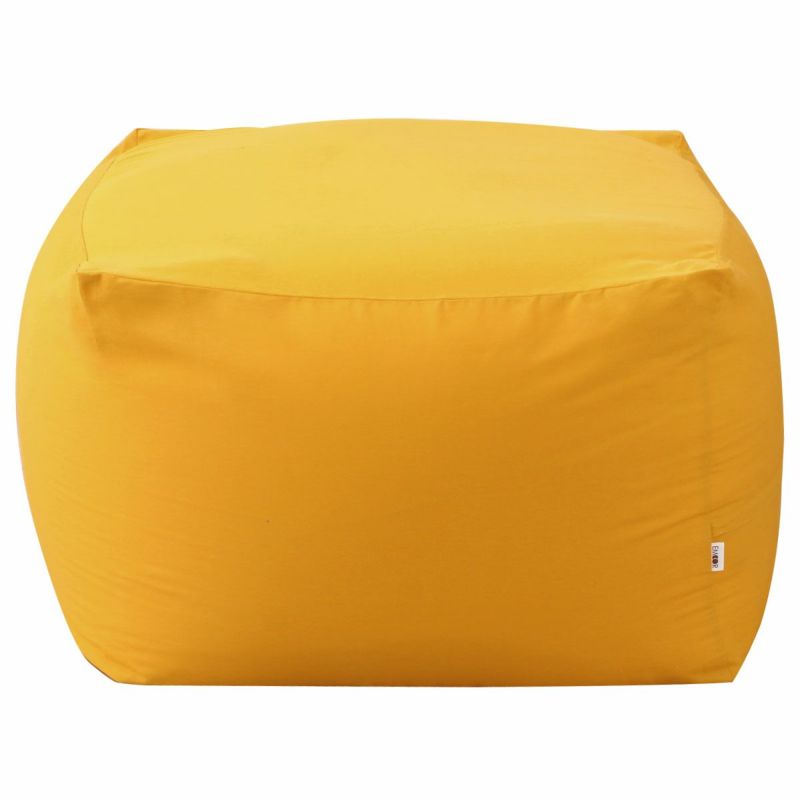 ビーズクッション「人をダメにする もちもち クッション」もちもちシリーズ キューブ/Mサイズ [2]