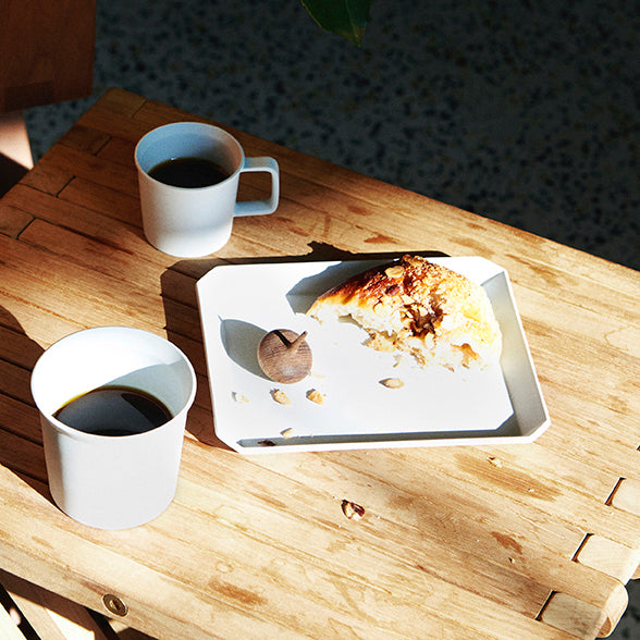 1616 / arita japan イチロクイチロクアリタ TY Square Plate White スクエアプレート ホワイト 食器 柳原照弘デザイン 百田陶園 有田焼 磁器 おしゃれ 皿 [3]